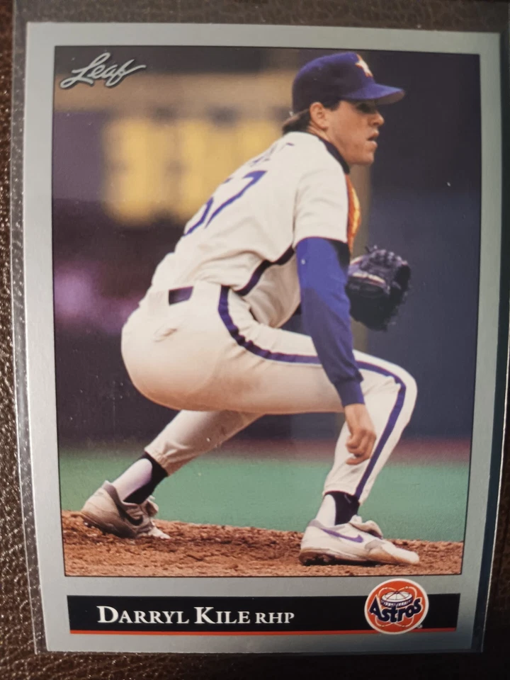 DARRYL KILE HOUSTON ASTROS 1992 LEAF SERIES 1 BASEBALL CARD #198 - Image 1 of 1