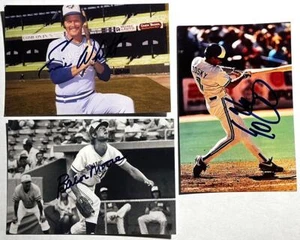 TORONTO BLUE JAYS ~ Lot of Autographed Photographs - Picture 1 of 1