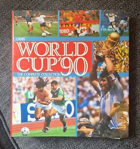 Orbis World Cup 1990 Sticker Album 100% Complete Collection. Including wallchart