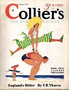 COLLIER'S MAGAZINE Sept 1, 1934 England's Hitler B69 - Picture 1 of 1
