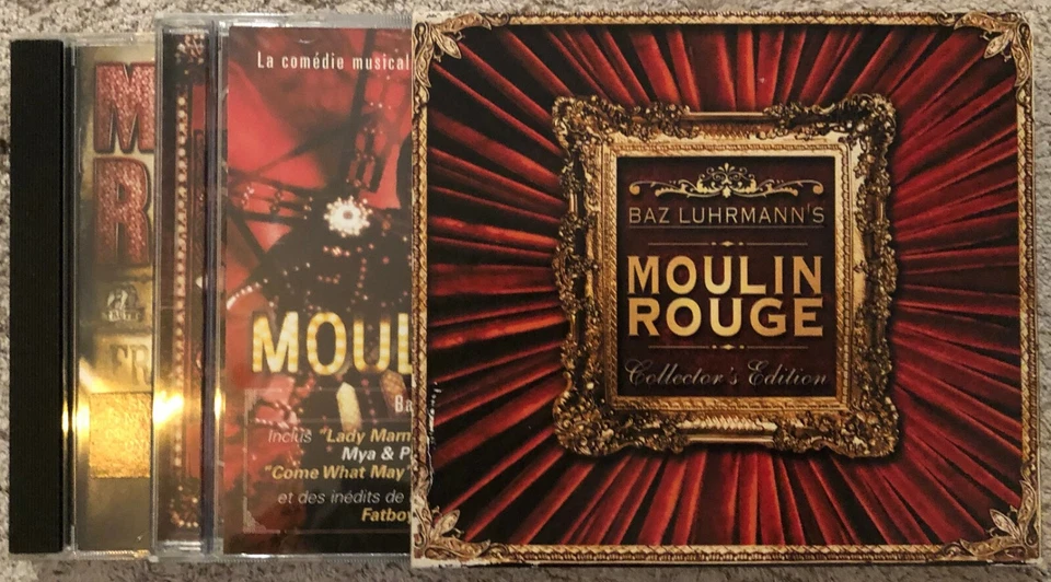 MOULIN ROUGE Collector's Edition CD BOX Baz Luhrmann PINK David Bowie BONO — 第 1/1 张图片