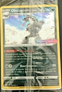 Obstagoon di Galar 119/202, Carte Pokemon, nuova e sigillata - Foto 1 di 1