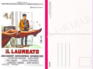 IL LAUREATO (1967) CARTOLINA POSTCARD 15 X 10 cm. - Bild 1 von 1