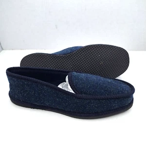 Kinsman Ciabatte Uomo Qualità Calzature Blu Vintage Taglia 10 - Foto 1 di 11
