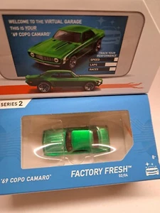 Camaro COPO Hot Wheels iD '69 SERIE RETIRADA Fresco de Fábrica - Verde SpectraFlame - Imagen 1 de 6