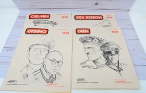 4 x Juegos Excalibre, Crimea, Sidi Rezegh, Cassino, Caen Completo Sin Perforar - Imagen 1 de 9