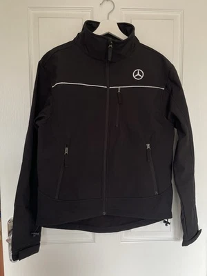 Mercedes Benz Jacket Softshell Embroidered Logo Water Repellent RoadStars Size M - Image 1 of 4