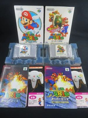 N64 Super mario 64 and Rumble Pack Nintendo Japan games Authentic cartridge game - Image 1 of 4
