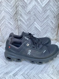 On Cloudventure Waterproof Black Trail Running Shoes Women's Size 8 US 32.99249 - Picture 1 of 13