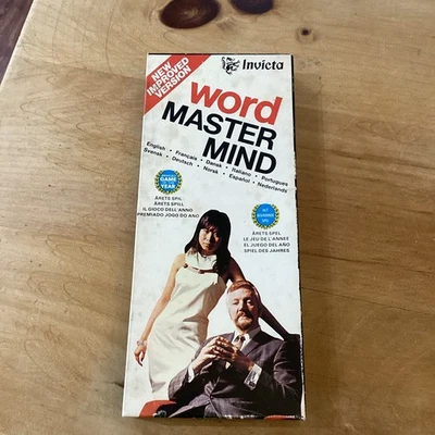 Word MasterMind Invicta Board Game 1975 New Sealed Contents - Image 1 of 4