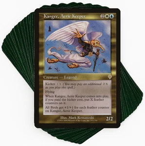 ***Custom Commander Deck*** Kangee, Aerie Keeper - Birds - EDH MTG Magic Cards - Picture 1 of 7