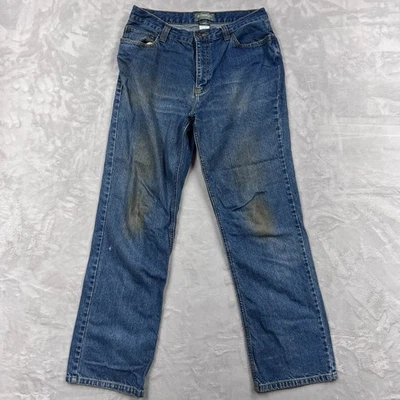 Pantalones de mezclilla azules para hombre Outdoor Life calce relajado talla 32 X 32 Foto 1 de 4