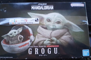 BanDai Namco Star Wars 1/12 BABY YODA GROGU The Mandalorian kit modellino in plastica - Foto 1 di 3