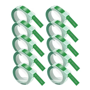 10PK Compatible for Dymo 521203 Label Maker Tape 3D Emobssing 1/2" Self-Adhesive - Picture 1 of 9