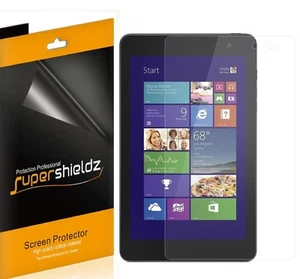 3X SuperShieldz Anti Glare (Matte) Screen Protector Shield for Dell Venue 8 Pro - Picture 1 of 3