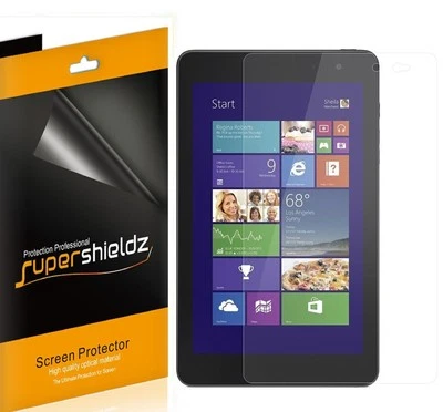 3X SuperShieldz Anti Glare (Matte) Screen Protector Shield for Dell Venue 8 Pro - Image 1 of 3