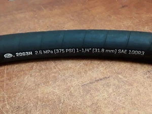 Gates 20G3H 2.6MPa [375 PSI] 1-1/4" [31.8mm] SAE 100R3, 40" Length  - Picture 1 of 4