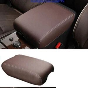 For Infiniti QX60 JX35 13-21s Brown Leather Car Armrest Box Cover Trim Protector - Bild 1 von 9