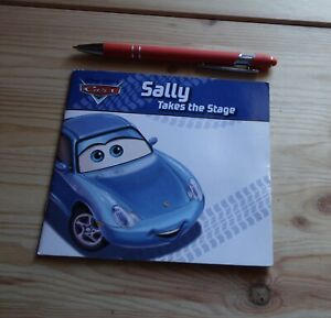 SALLY TAKES THE STAGE 2014 Disney Cars Movie Book CARS Film Book Mini Book