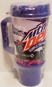 Polar Pop Mountain Dew Purple Thunder Travel Mug* 32oz*New Sealed* Free Shipping - Picture 1 of 4