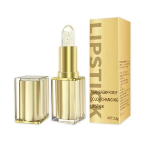 Transferproof Color Changing Lipstick Gold Foil For Women Long Lasting Lip Gloss - Bild 1 von 10
