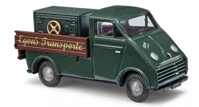 Scaletta H0 M: 1:87 BUSCH 40924 DKW 3=6 Con Pianale E Cassaforte Nuovo OVP - Immagine 1 di 2