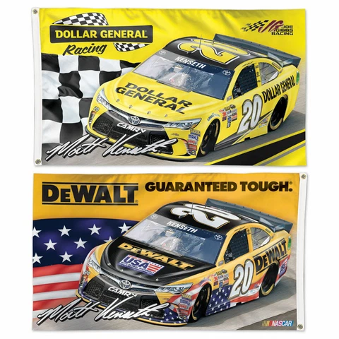 Nascar Matt Kenseth Wincraft 2-Sided 3' X 5' Deluxe Flag w/ Grommets NEW! Cover