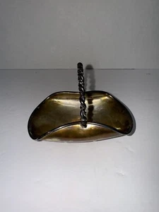 Cartier Vintage Sterling Silver Rope Handled Basket 101!!! - Picture 1 of 8