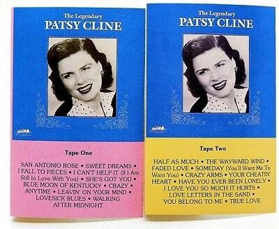Cassette Patsy Cline The Legendary Tapes 1 & 2 1990 MCA Records Heartland Music - Image 1 of 4