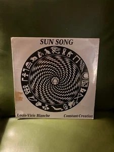 LOUIS VIRIE BLANCHE Sun Song LP Vinyl SEALED 1982 PRIVATE PRESS JAZZ FUNK - Picture 1 of 2
