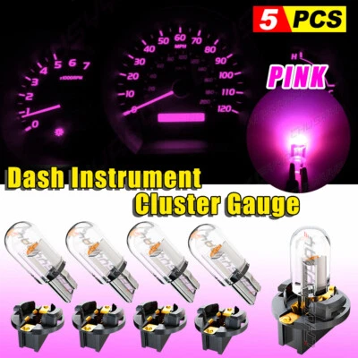 KIT DE LUCES LED rosa medidor de tablero para camioneta Sierra 95-98 GMC C1500 K1500 Foto 1 de 4