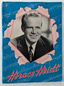 RARE Horace Heidt The American Way 1953 Vtg Souvenir Music Program Press Photos - Picture 1 of 12