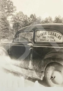 Foto de colección de limpiadores de ladridos de autos clásicos publicidad empresarial de Texas de la década de 1940 - Imagen 1 de 4