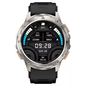 Reloj inteligente KOSPET TANK T3 para hombre relojes inteligentes 5 ATM impermeable para Android iOS - Imagen 1 de 16