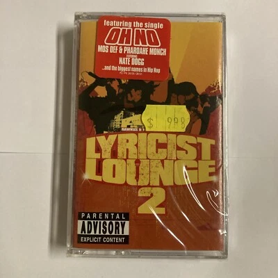 SEALED Lyricist Lounge 2 cassette RAWKUS RECORDS NEW - Image 1 of 4