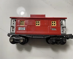 One red Lionel Caboose # 2657 - Picture 1 of 6