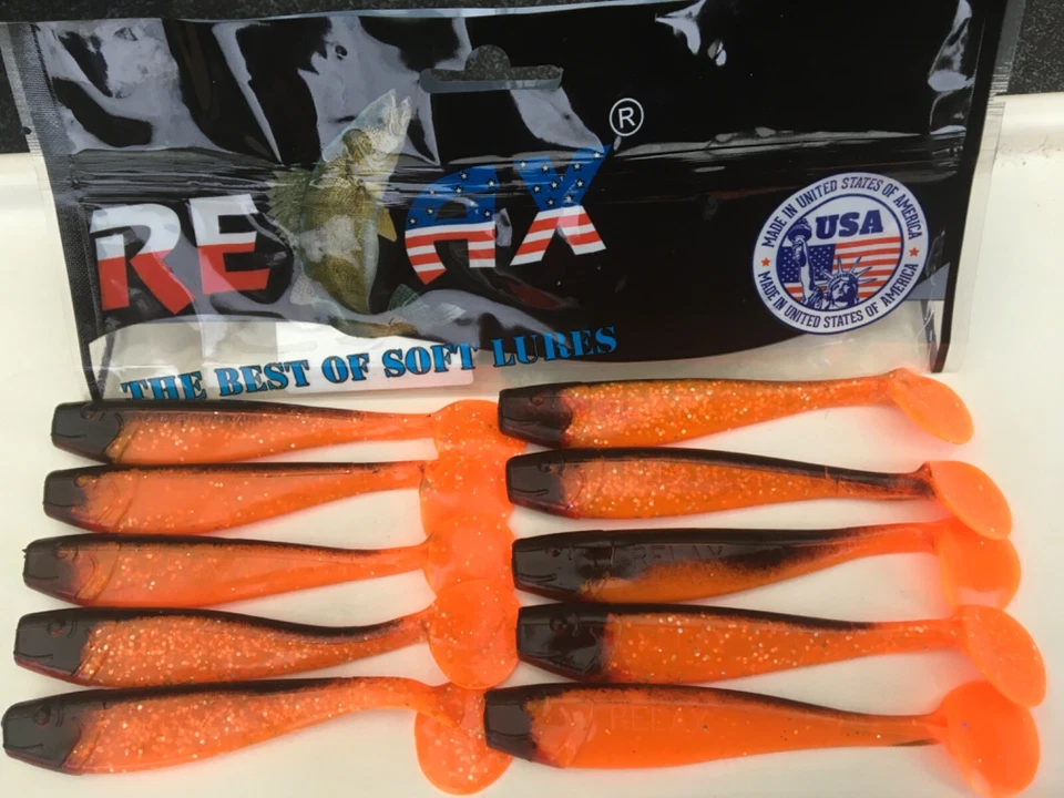 10 Gummifische  Relax Kopyto 4 King Shad 12cm 0,98€/St. NEU !!!! Set 229 - Bild 1 von 1