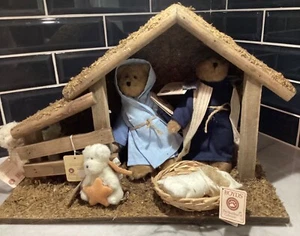 Boyd's Bears Krippe Heilige Familie Weihnachten LESEN - Bild 1 von 7