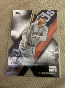 2020 Topps Series 1 Decade of Dominance Die Cut BABE RUTH Yankees #DOD-1 - Picture 1 of 4