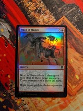 MTG Card: Wrap in Flames FOIL