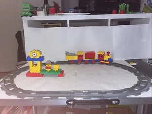 LEGO Duplo EISENBAHN Set 2701 Express Zug 1988 Lok, Guter Zustand! - Bild 1 von 4