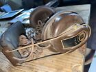 KOSS SP-3XC Brown / Gold Headband Headphones Speakerphones Vintage Antique