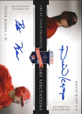 2008 TRISTAR PROjections GR8 Expectations Autos Dual Black 50 #KK Kopp/Kozma