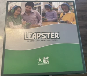Leapster Portable Tech Center 5 Handhels, Headphones, Chargers, Grade 1 - Picture 1 of 3