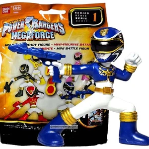 Minifigure Saban's Power Rangers Megaforce borsa cieca - Megaforce Ranger blu - Foto 1 di 5