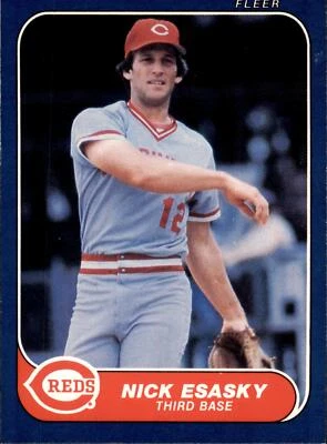 Nick Esasky #177 1986 Fleer - Image 1 of 2