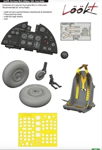 EDUARD BRASSIN Look+ 644235 HURRICANE Mk.II 1/48 4x Detailsets LööK+ für ARMA - Bild 1 von 11