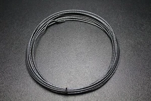 12 GAUGE THHN WIRE STRANDED BLACK 15 FT THWN 600V 90C BUILDING MACHINE CABLE AWG - Picture 1 of 6