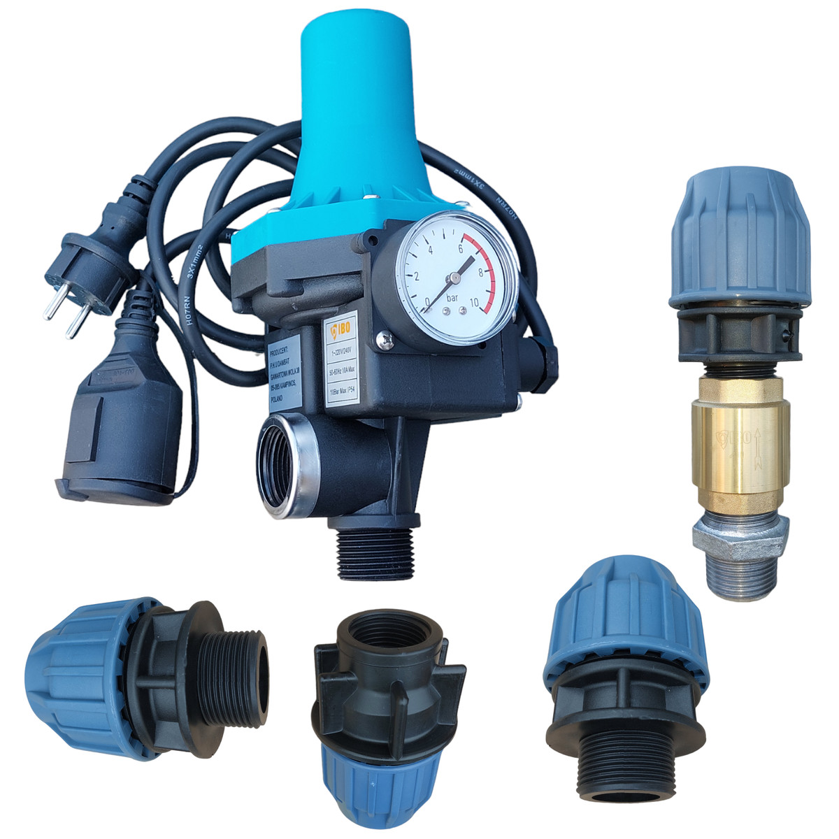 PVC Fußventil 50mm - Rückschlagventil Für Wasserpumpen