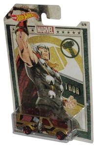 Marvel Time Shifter Thor (2018) Hot Wheels Gold Toy Car 5/6 - Picture 1 of 1